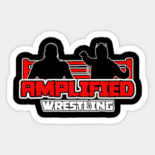 Amplified Wrestling Logo Sticker